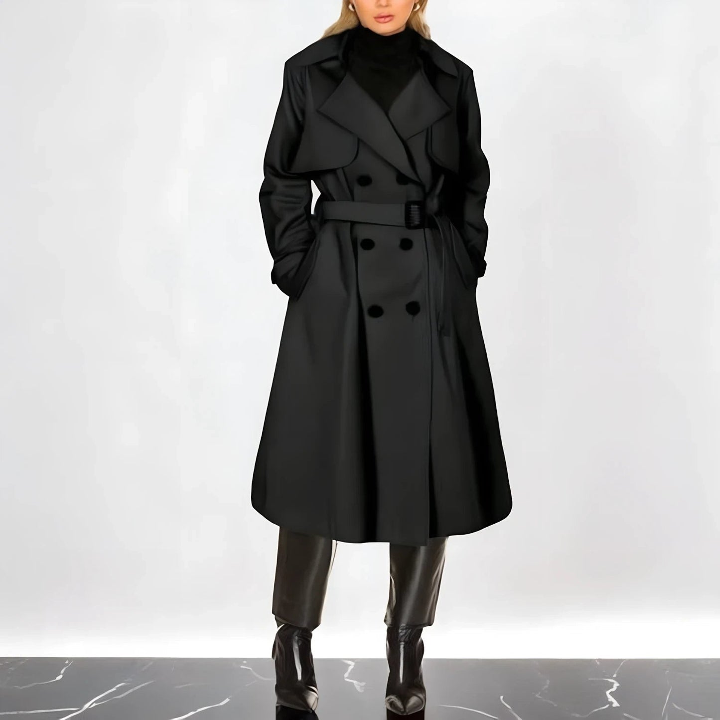 Trench da Donna con Cintura