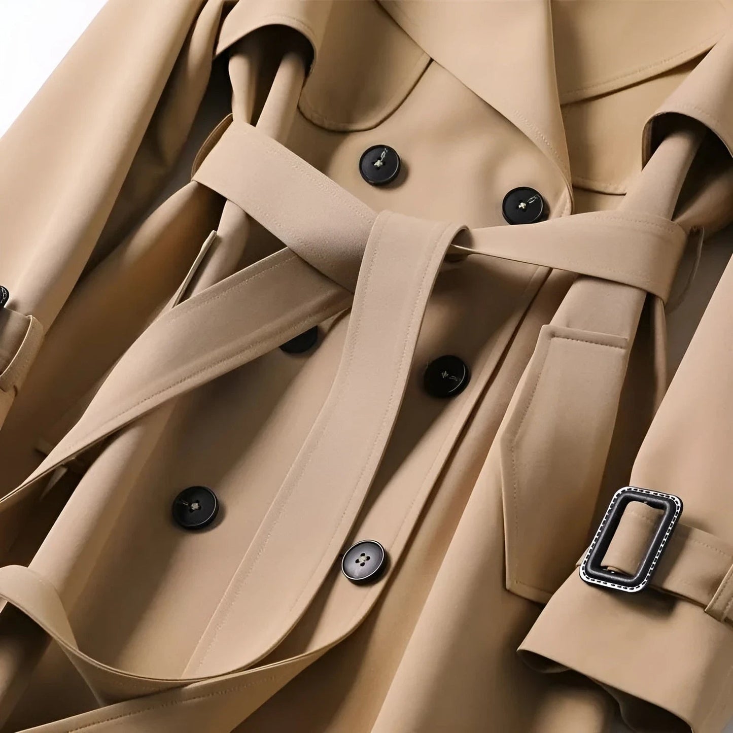 Trench da Donna con Cintura