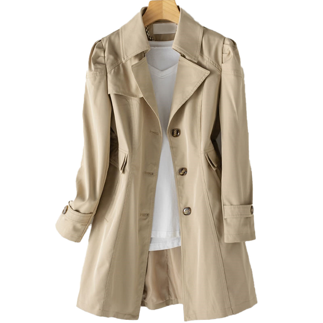 Trench da donna modello fit and flare