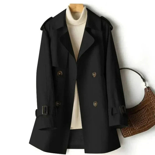 Trench doppiopetto da donna