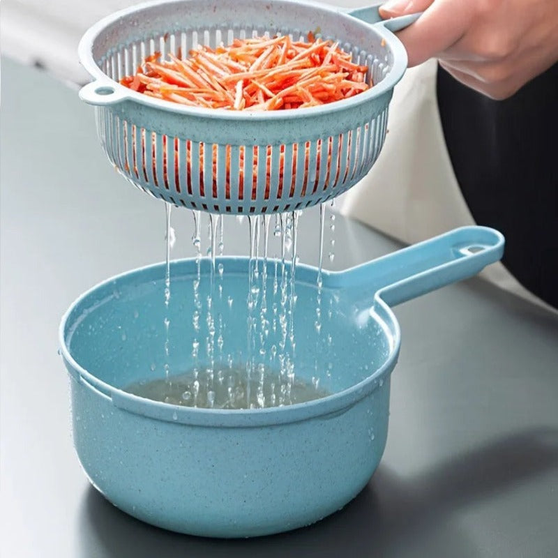 Tritatutto e affettatutto multifunzione per alimenti 12 in 1