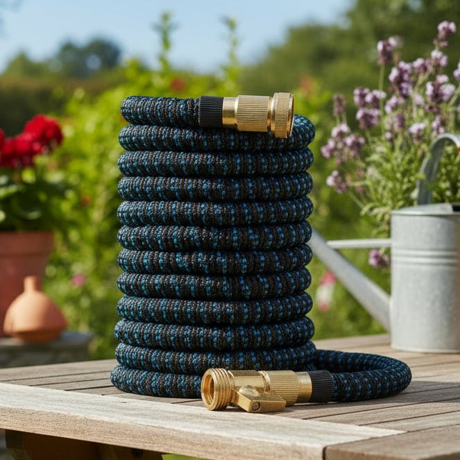 Tubo da irrigazione per giardino estensibile, facile da usare