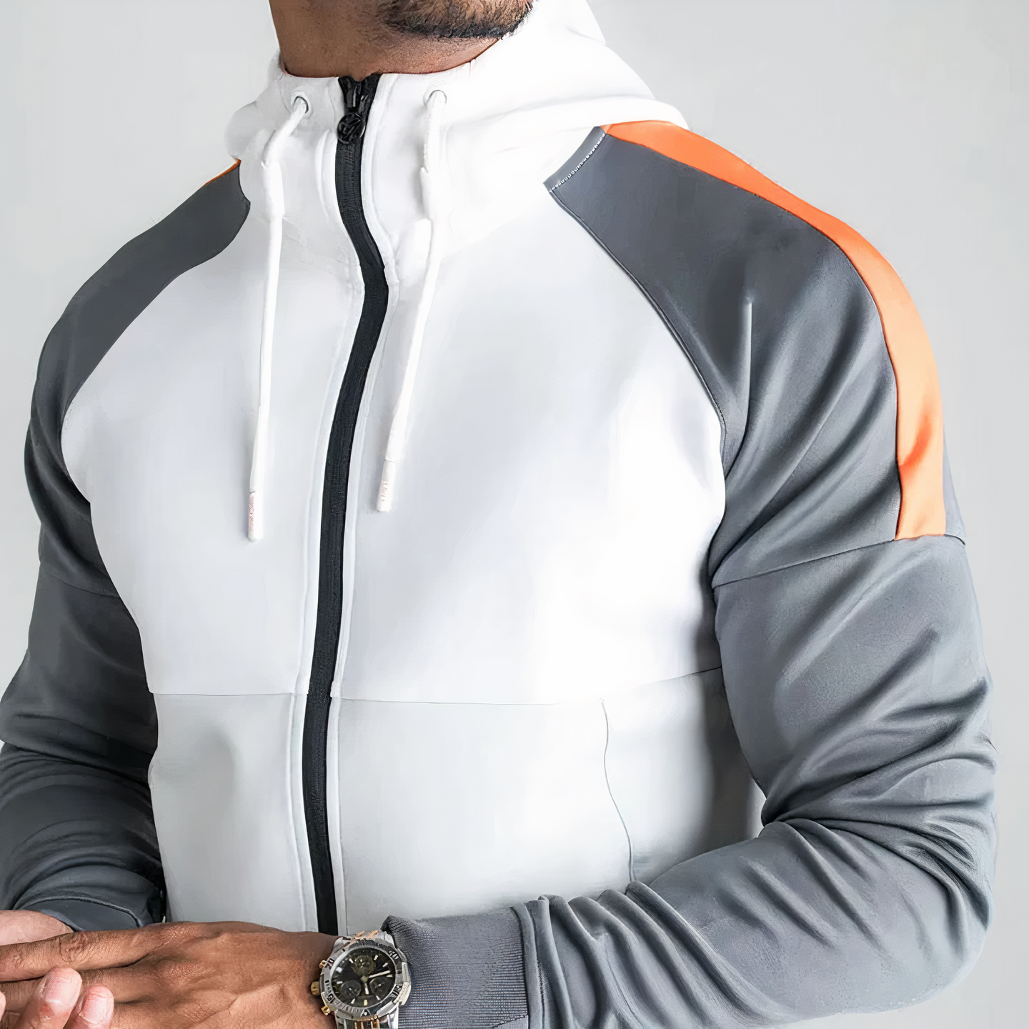 Tuta da ginnastica da uomo elegante per l'autunno