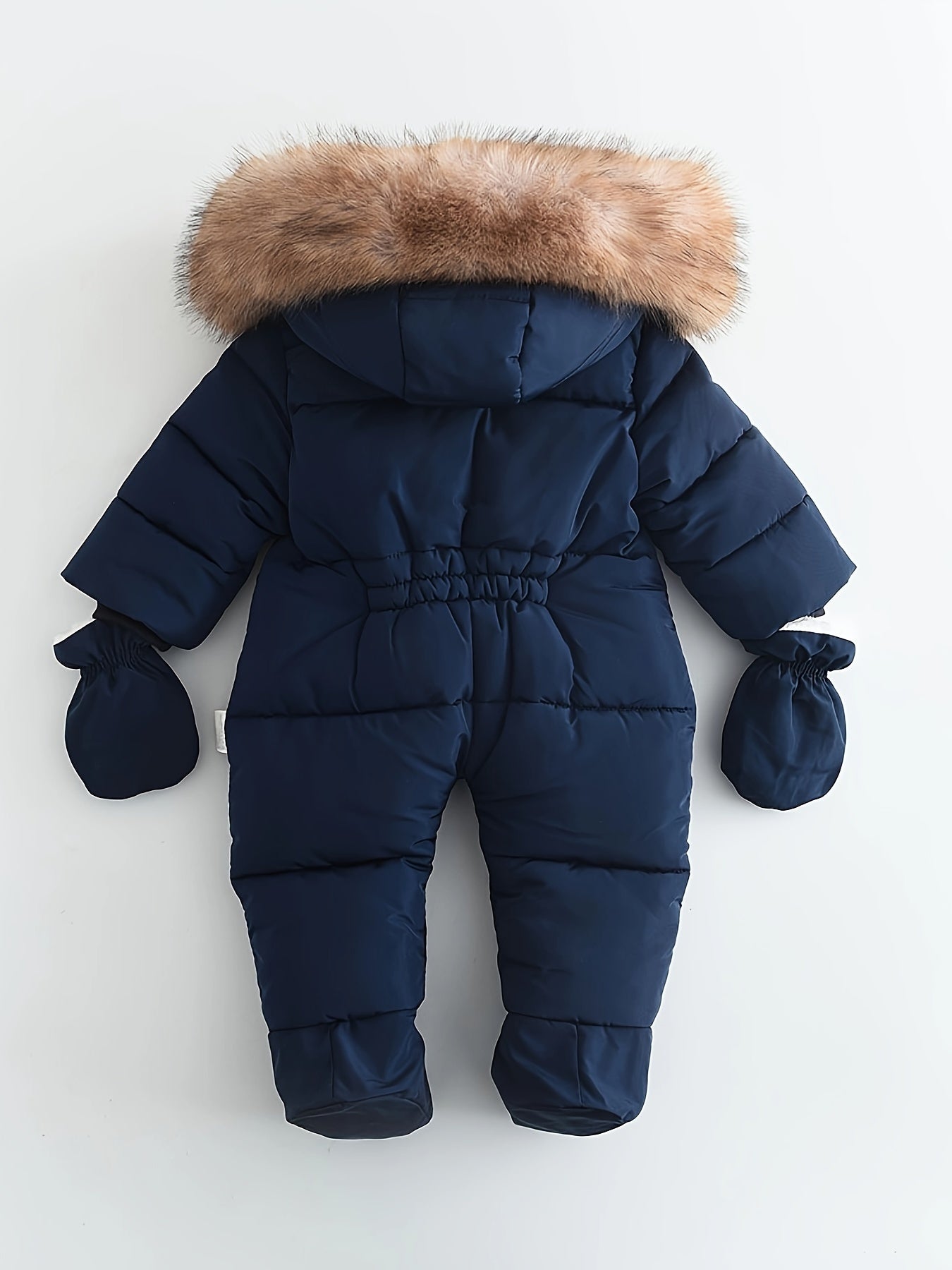 Tuta da neve per bambini con cappuccio per clima rigido