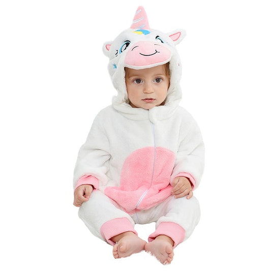 Tuta intera da bambino con cappuccio comoda - Morbido calore invernale