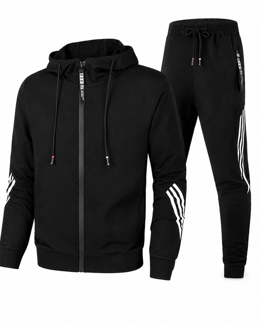 Tuta sportiva da uomo comoda dal design moderno