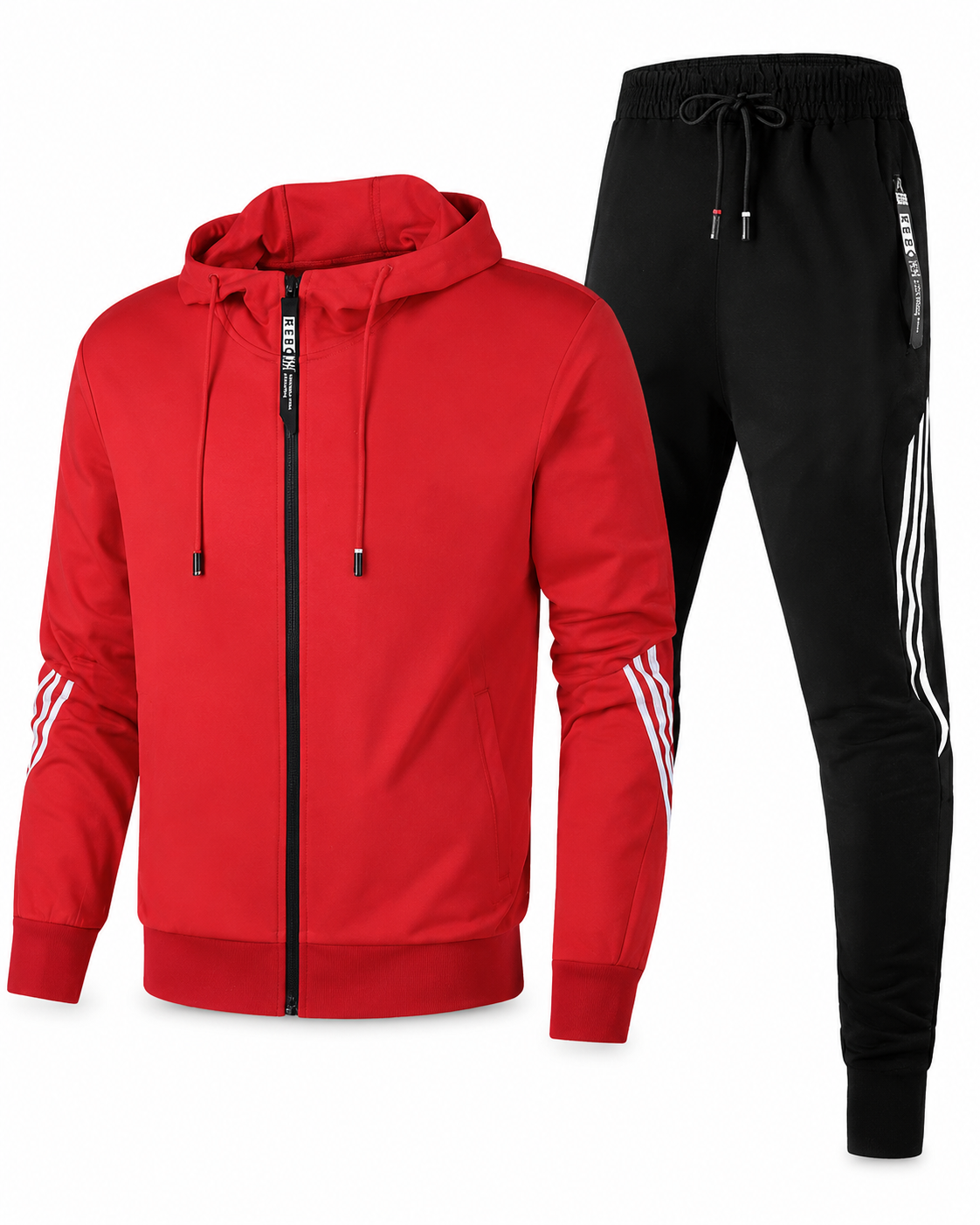Tuta sportiva da uomo comoda dal design moderno