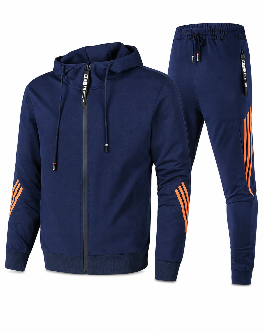Tuta sportiva da uomo comoda dal design moderno