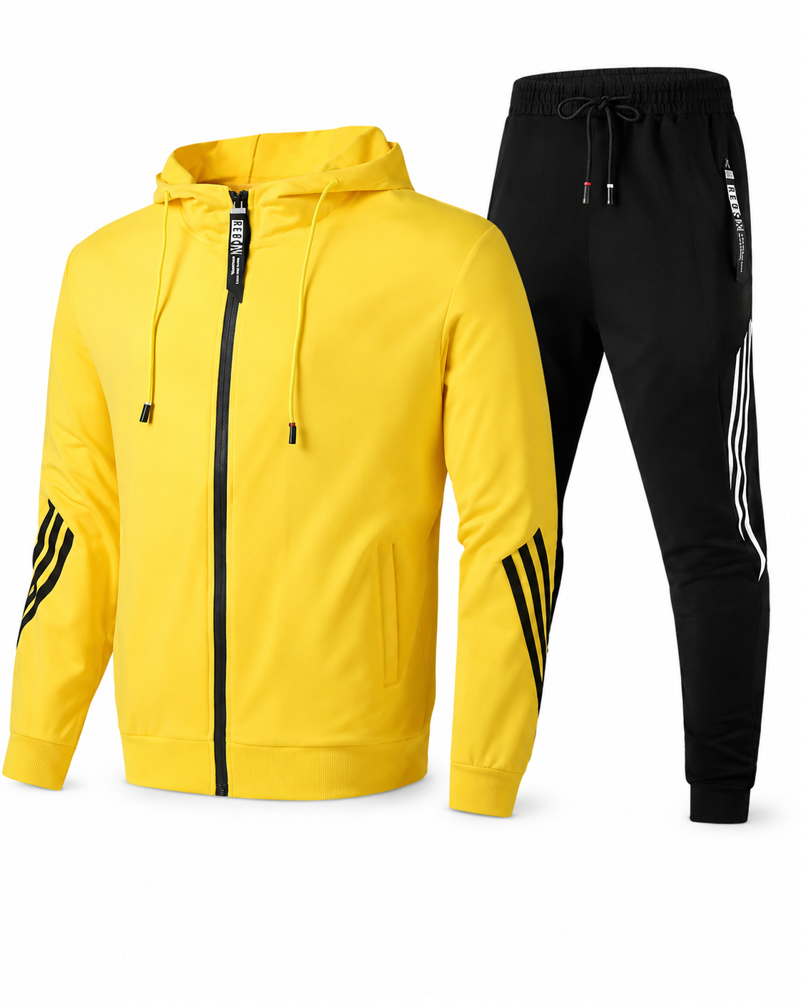 Tuta sportiva da uomo comoda dal design moderno