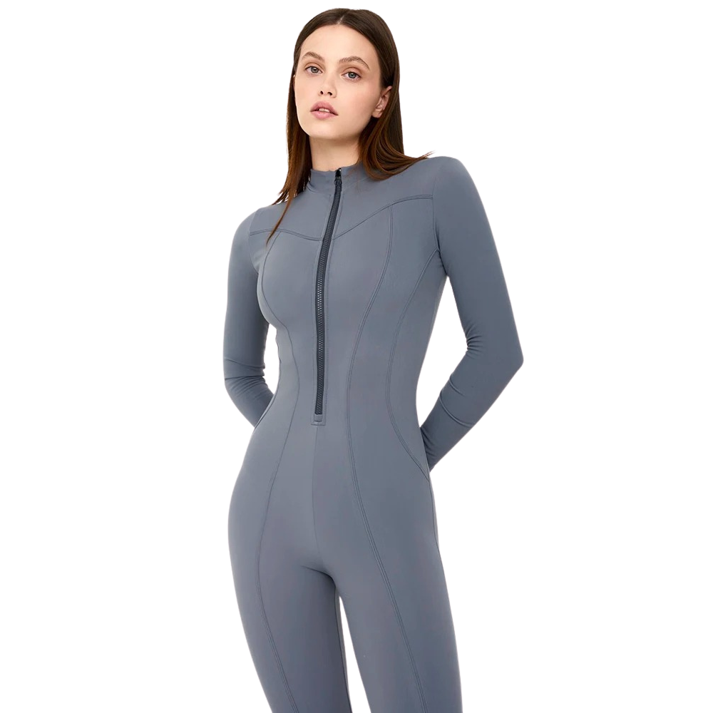 Tuta sportiva intera con zip