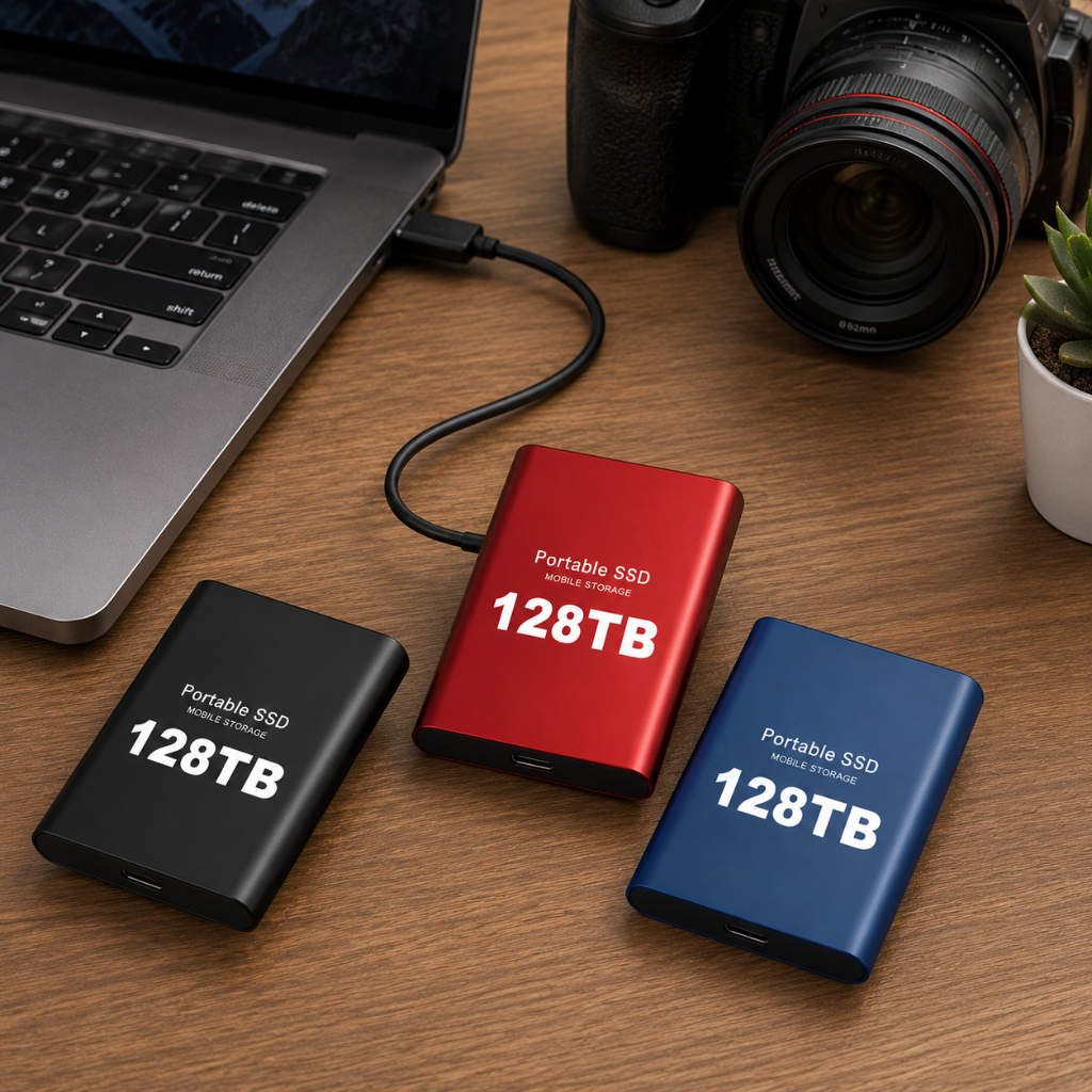 Unità di archiviazione SSD esterna portatile USB