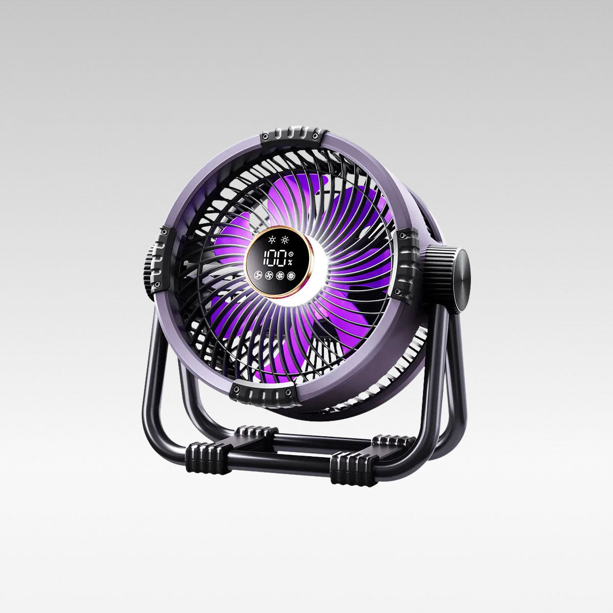 Ventilatore da Esterno Senza Fili con Luce LED - 20000mAh