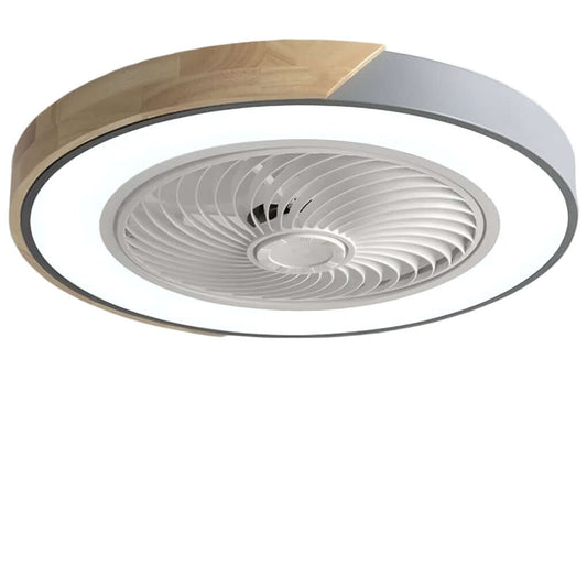 Ventilatore da Soffitto Moderno Senza Pale con Luce LED e Telecomando