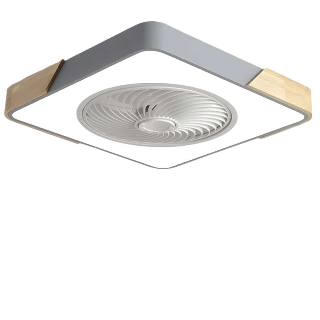 Ventilatore da Soffitto Moderno Senza Pale con Luce LED e Telecomando