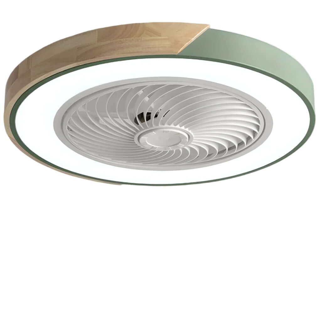 Ventilatore da Soffitto Moderno Senza Pale con Luce LED e Telecomando