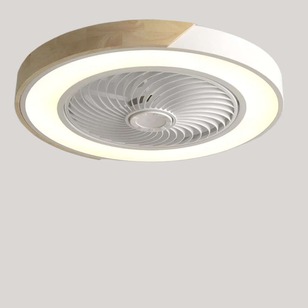 Ventilatore da Soffitto Moderno Senza Pale con Luce LED e Telecomando