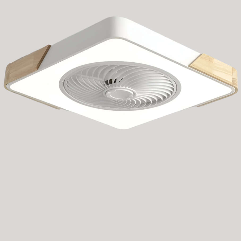 Ventilatore da Soffitto Moderno Senza Pale con Luce LED e Telecomando