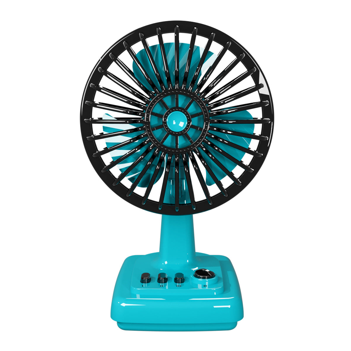 Ventilatore da Tavolo Portatile Unisex in Stile Retrò