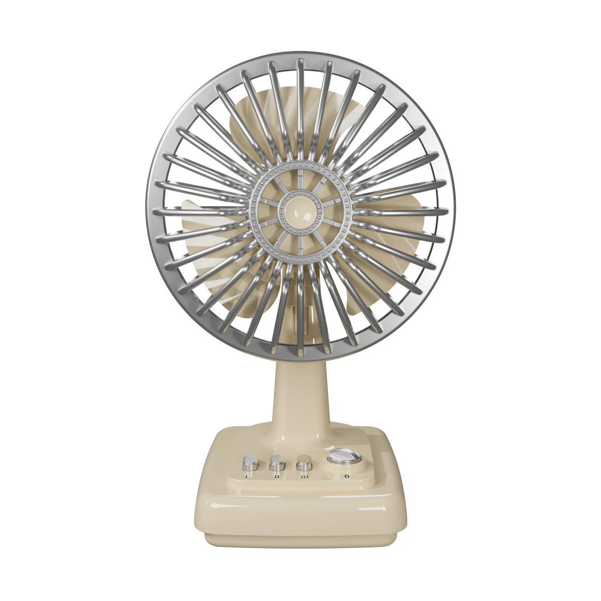 Ventilatore da Tavolo Portatile Unisex in Stile Retrò