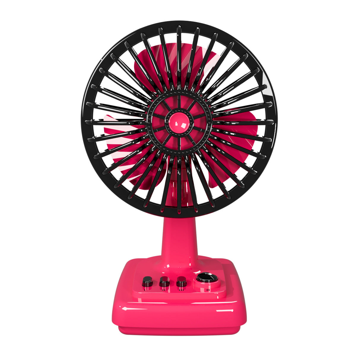 Ventilatore da Tavolo Portatile Unisex in Stile Retrò