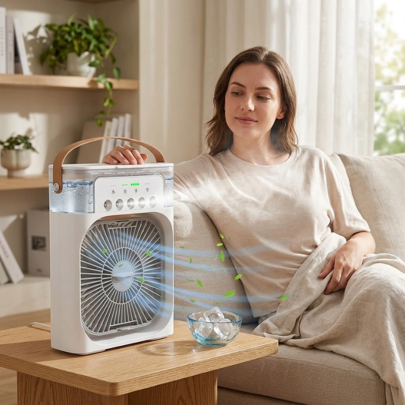 Ventilatore da Tavolo USB Unisex – Circolatore d'Aria Personale