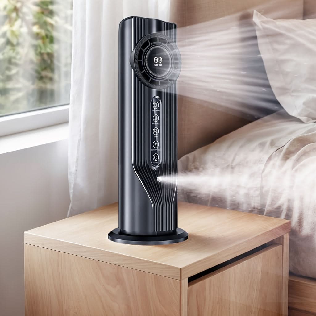 Ventilatore portatile per un raffreddamento rapido a casa e in ufficio