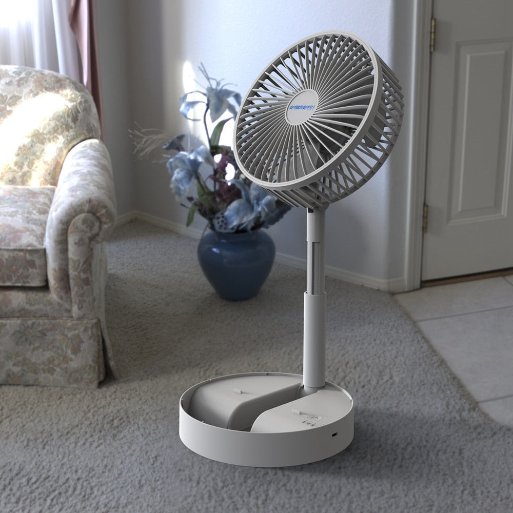 Ventilatore portatile ricaricabile a 3 velocità