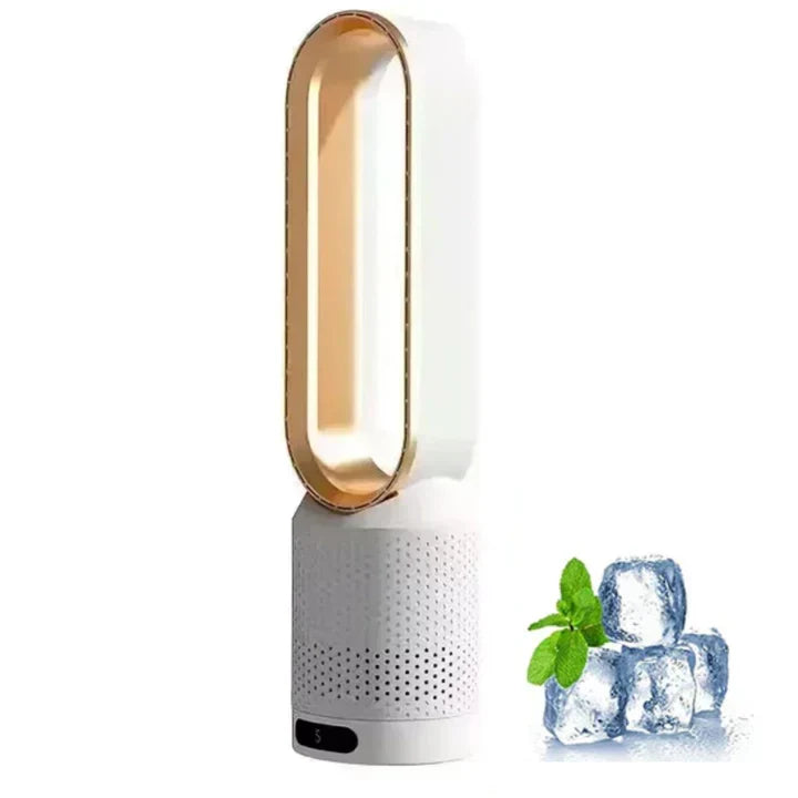 Ventilatore portatile senza pale con purificazione dell'aria e telecomando