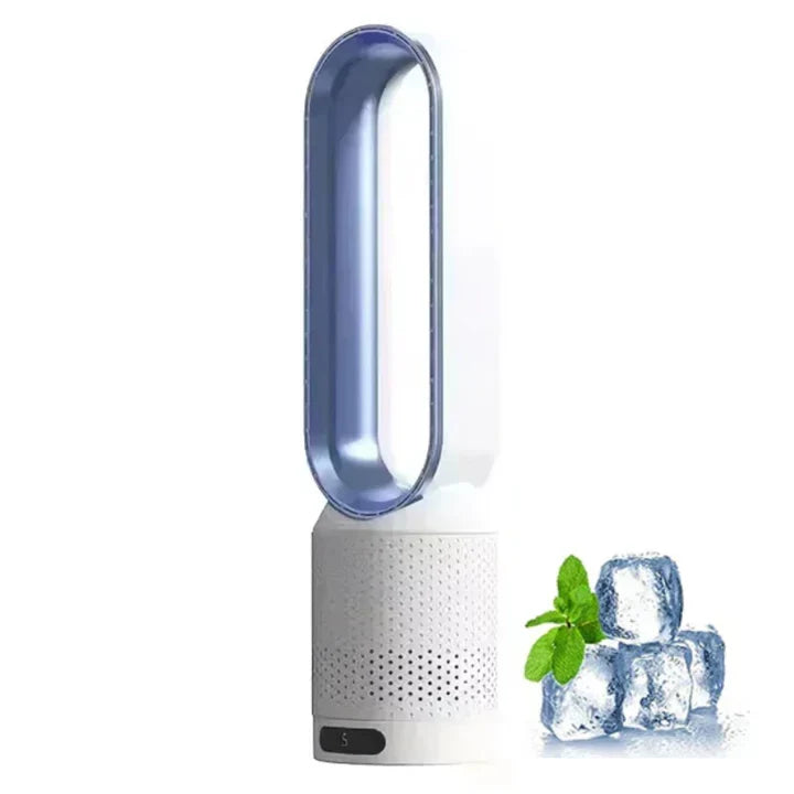 Ventilatore portatile senza pale con purificazione dell'aria e telecomando