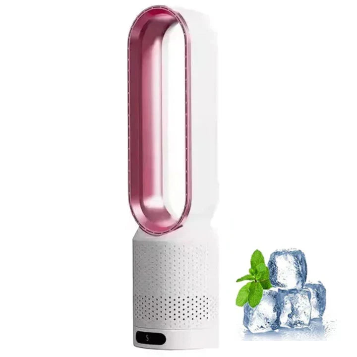 Ventilatore portatile senza pale con purificazione dell'aria e telecomando