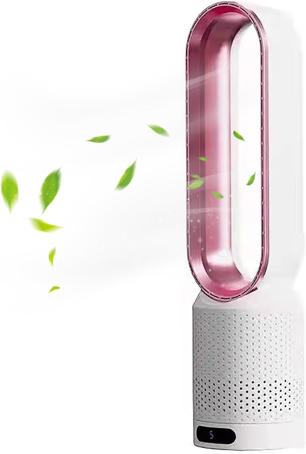 Ventilatore portatile senza pale con purificazione dell'aria e telecomando