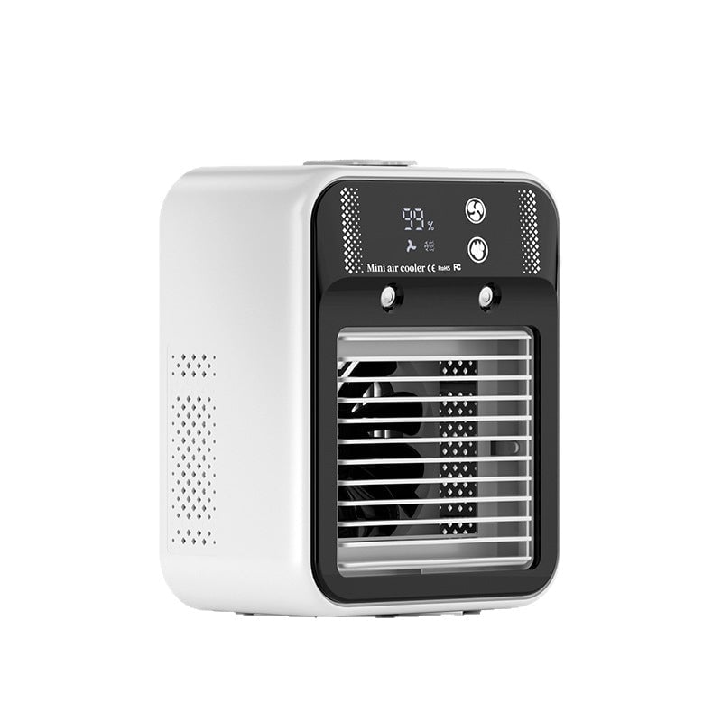 Ventilatore rinfrescante portatile 3 in 1 con nebulizzatore a 2 velocità