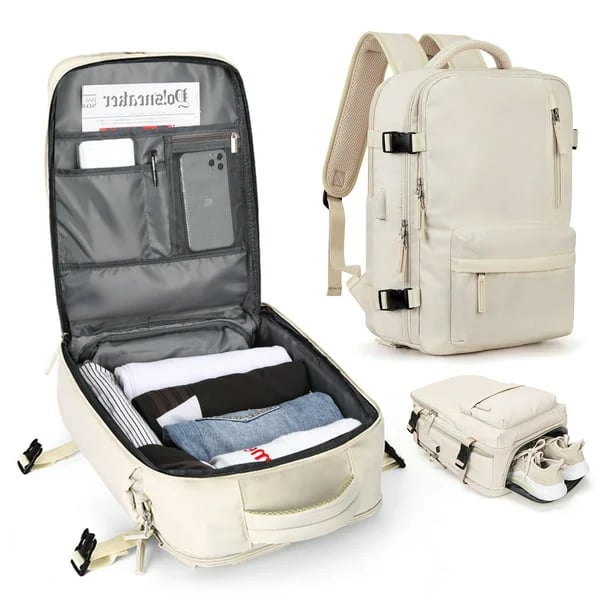 Zaino da trekking e viaggio grande da donna impermeabile – 35L multifunzione