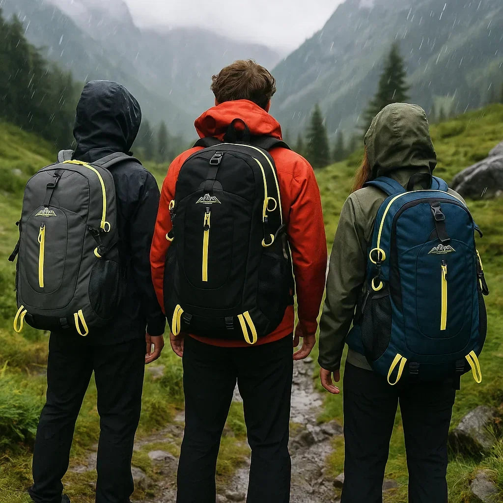 Zaino da Trekking Impermeabile Unisex 40L per Attività all'Aperto