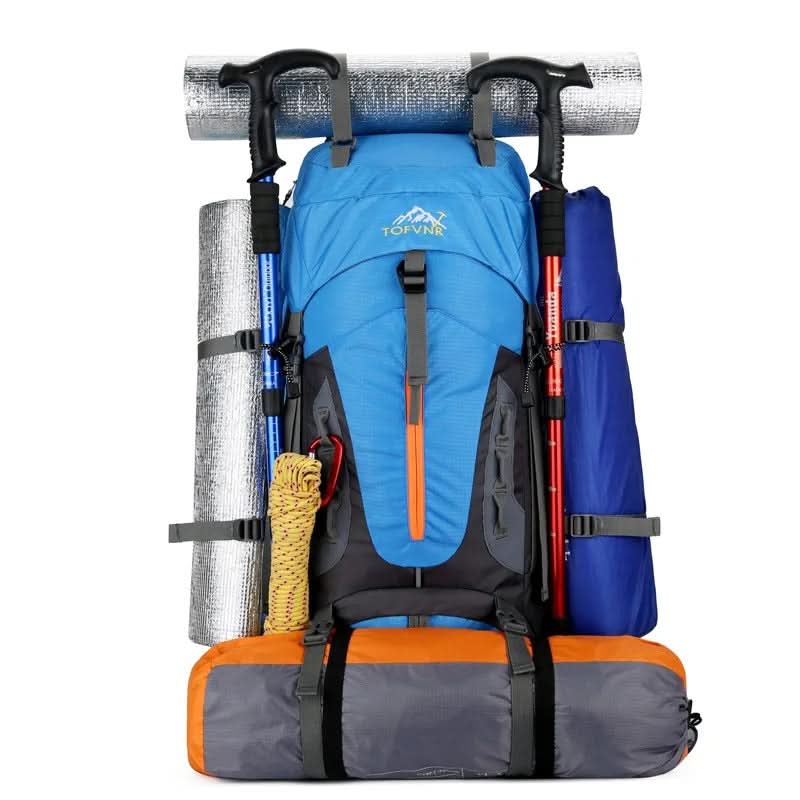 Zaino Impermeabile da 60L – Borsa Capiente e Resistente per Avventure all'Aperto