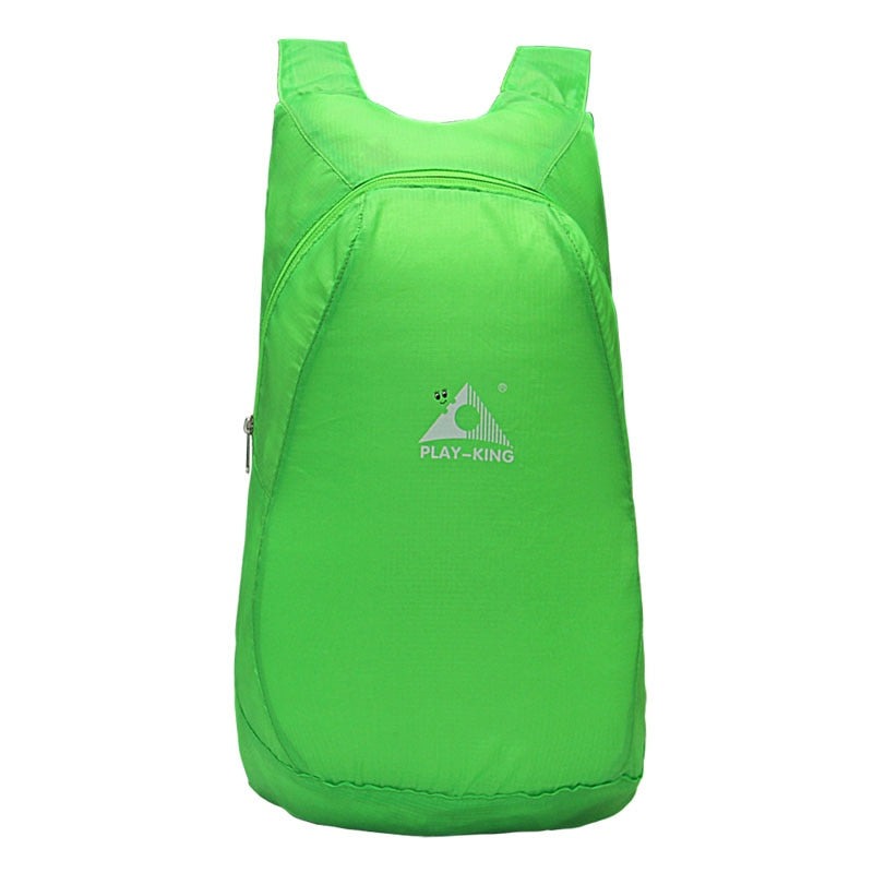 Zaino leggero pieghevole resistente all'acqua unisex – borsa da viaggio 20 l