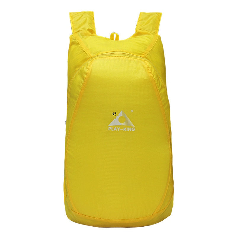 Zaino leggero pieghevole resistente all'acqua unisex – borsa da viaggio 20 l