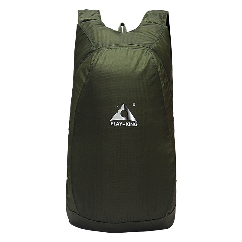 Zaino leggero pieghevole resistente all'acqua unisex – borsa da viaggio 20 l
