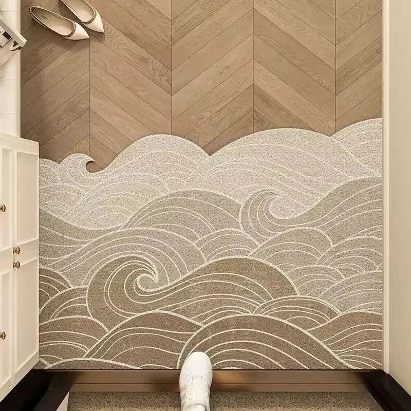 Zerbino da Interno Lavabile – Tappeto d'Ingresso Antiscivolo in PVC per Casa e Cucina