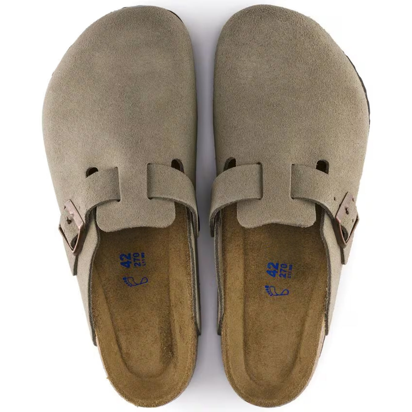 Zoccoli Boston - Comfort Anatomico in Colore Taupe